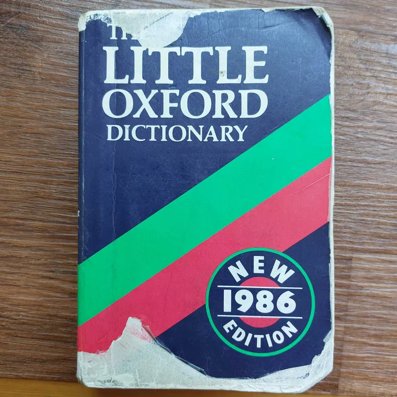 LITTLE OXFORD dictionary