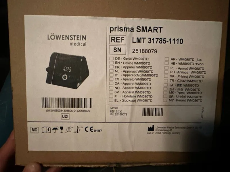 Немецкий сипап аппарат от компании Lowenstein GMBH 2 Немецкий сипап аппарат от компании Lowenstein GMBH 2