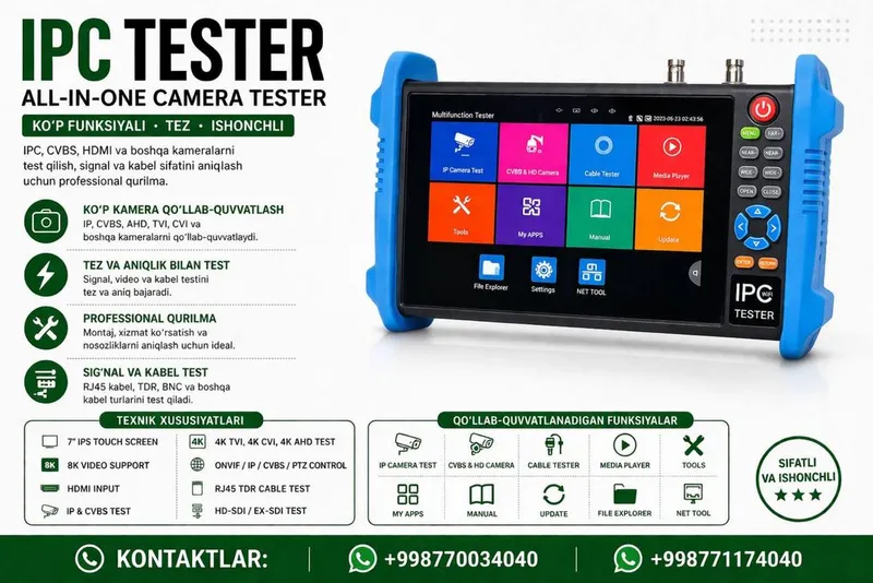 Ip Testor 9800C Pro+