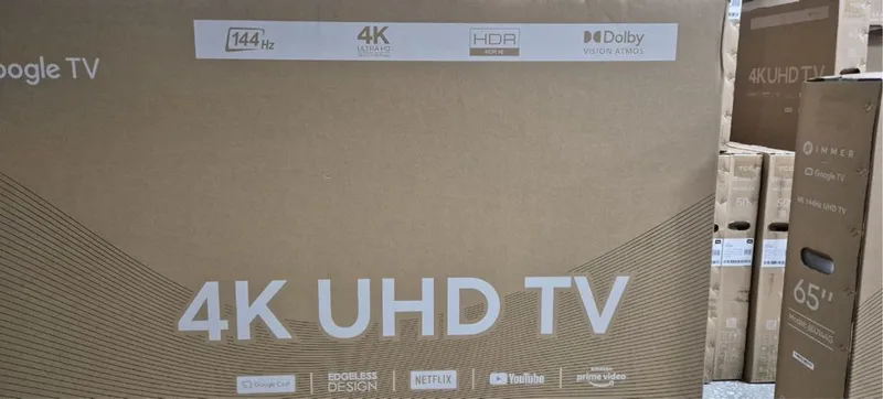 Телевизор смарт от фирмы Immer 4k webos tv televizor — фото 2