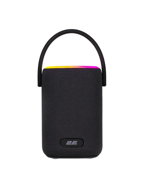 Портативная беспроводная колонка 2E SoundXDrum, 50Вт, Bluetooth, RGB, Black — фото 6