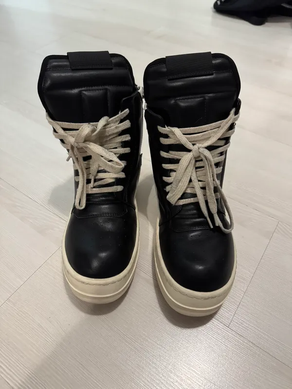 Rick Owens geobasket oyoq kiyimini sotaman 2