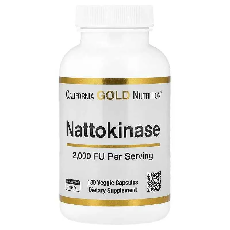 California Gold Nattokinase наттокиназа Nattokinaza Натокинаса — фото 2