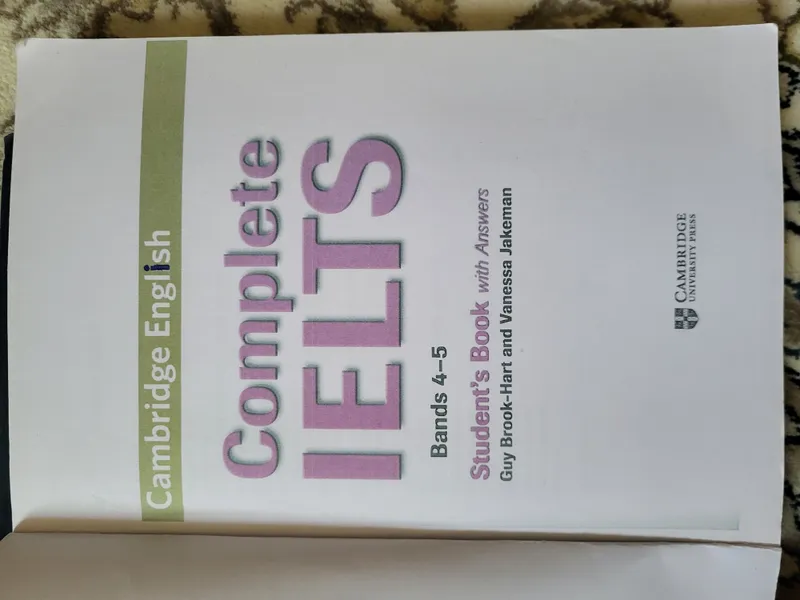Книга Complete ielts bands 4-5 2