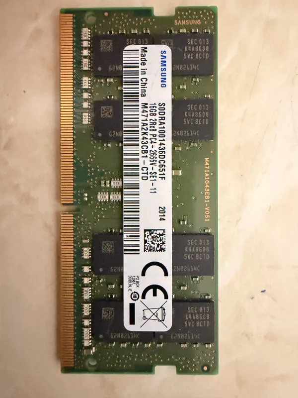 16GB DDR4 2666 Samsung
