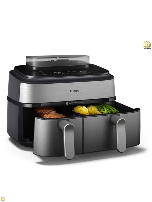 Аэрофритюрница Philips NA555\09 с пароваркой 2в1, гарантия 1 год!! — фото 1