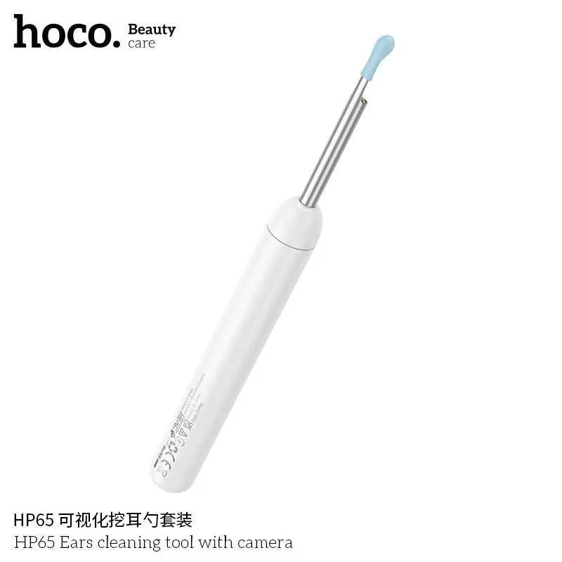 Hoco HP65 Визуальный ушной эндоскоп набор для чистки ушей с камерой — фото 5
