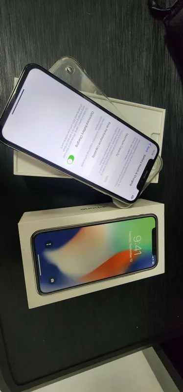iphone X LL/A 256GB Bat 100% Kar Dk FULL 5