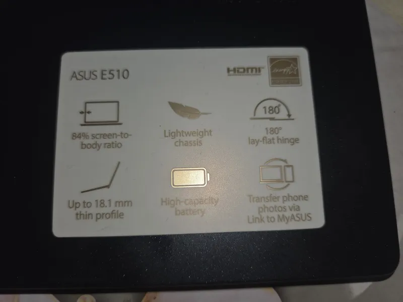 Asus E510 compyuter 4 Asus E510 compyuter 4