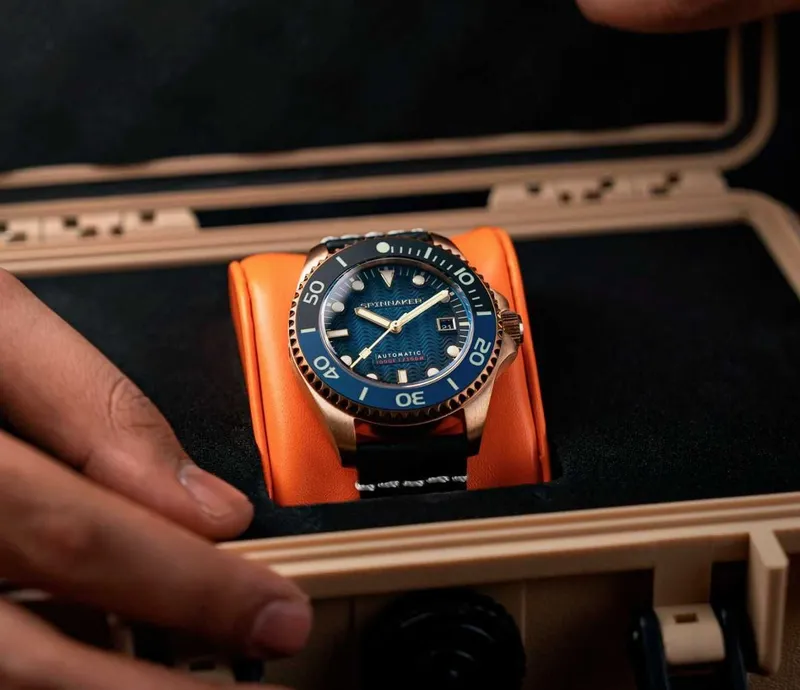 Spinnaker Tesei Bronze Swiss Automatic (Midnight Blue) SP-5060-0A — фото 1