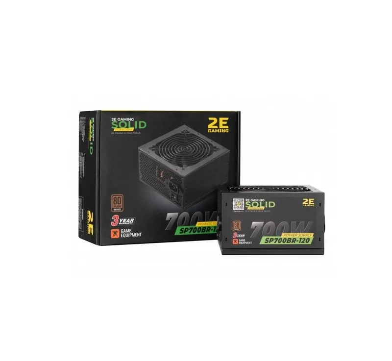 } Блок питания 2E SOLID POWER 700W 80+ Bronze APFC — фото 1