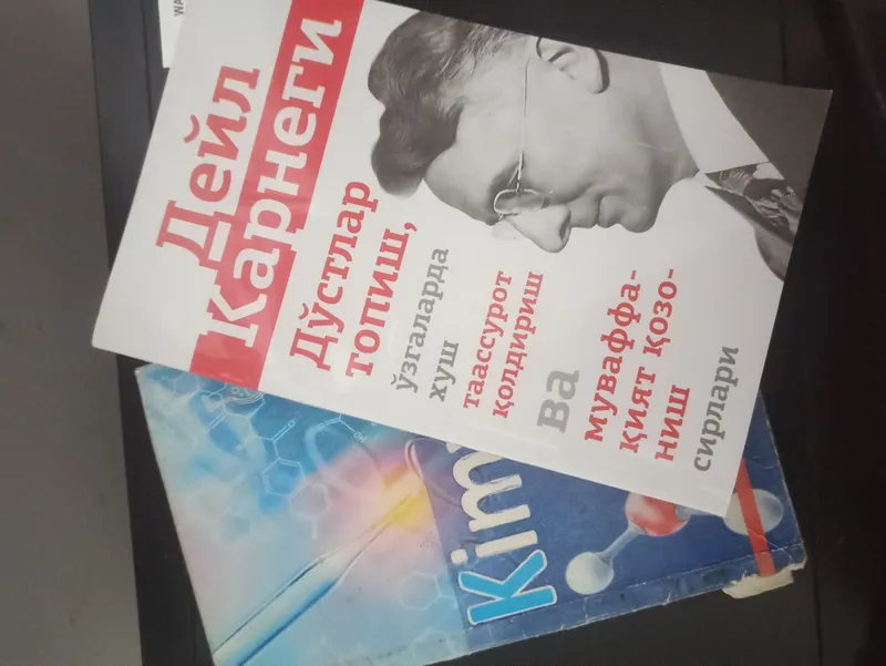 Kimyo 7-sinf va Deyl Karnegi Doʻstlar topish...
