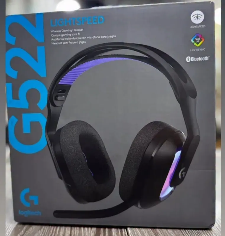 Logitech g522 Lightspeed Беспроводные Наушники 1 Logitech g522 Lightspeed Беспроводные Наушники 1