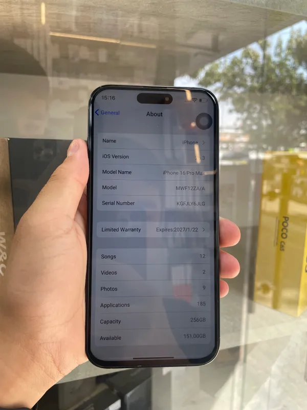 Iphone 16 pro max lux 2
