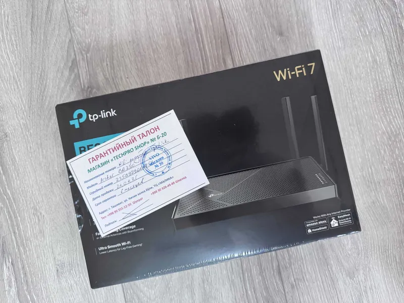 Роутер TPLink Archer BE230 BE3600 WiFi 7 router 1