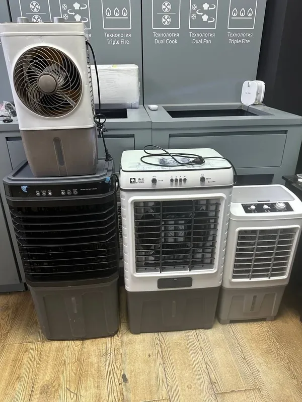 водяной Охладитель Air Cooler 50 kvadrat 160W 220v Sifatiga kafolat b водяной Охладитель Air Cooler 50 kvadrat 160W 220v Sifatiga kafolat b