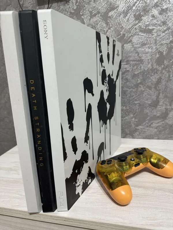 Лимитированный PS4 Pro Death Stranding Limited Edition 1 Лимитированный PS4 Pro Death Stranding Limited Edition 1
