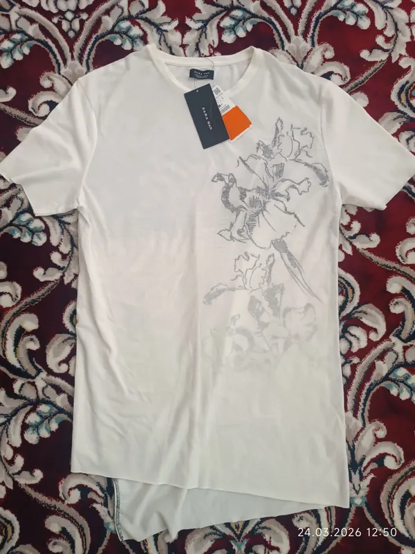 Футболка от бренда ZARA MAN 1 Футболка от бренда ZARA MAN 1
