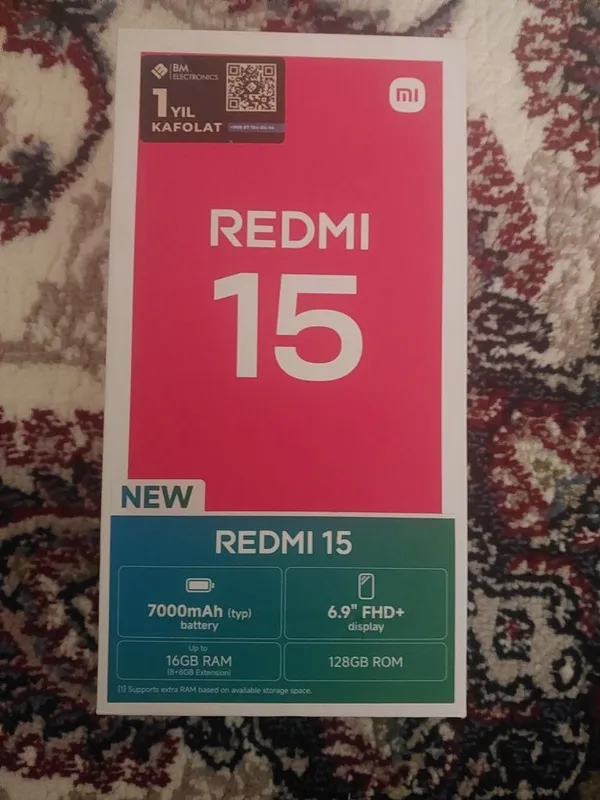 Redmi 15 новый и дёшево 1 Redmi 15 новый и дёшево 1