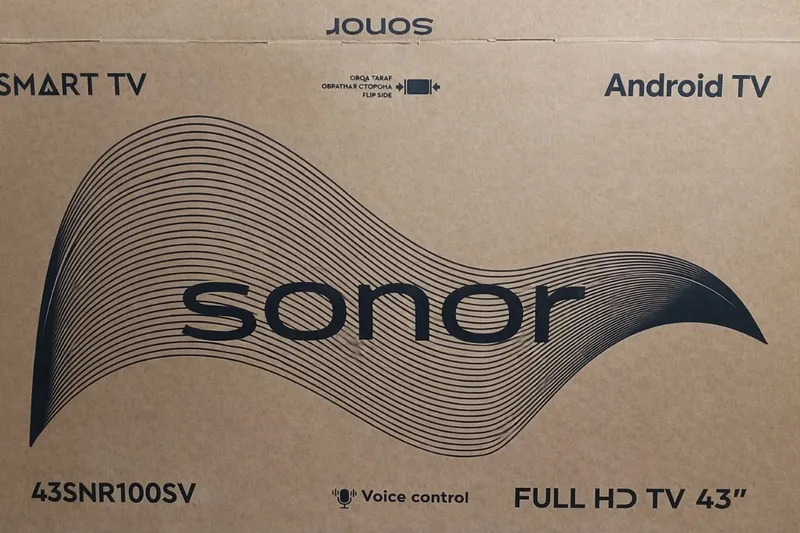 Sonor TELVIZOR 43 ekran, Телевизор sonor 43 дюйм — фото 2