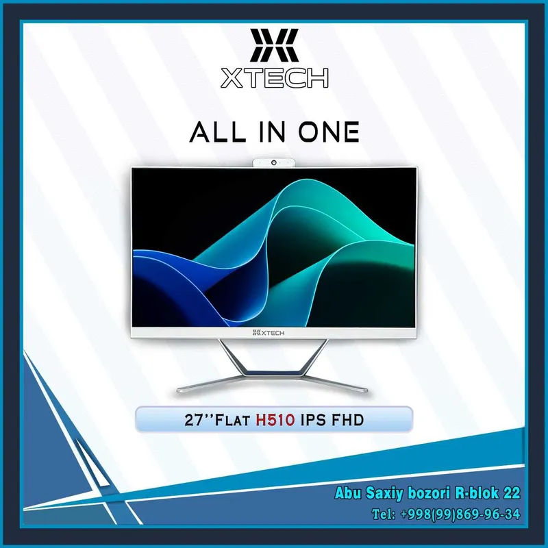 Monoblok XTECH IPS 24" 27" 32" diaganalli 4