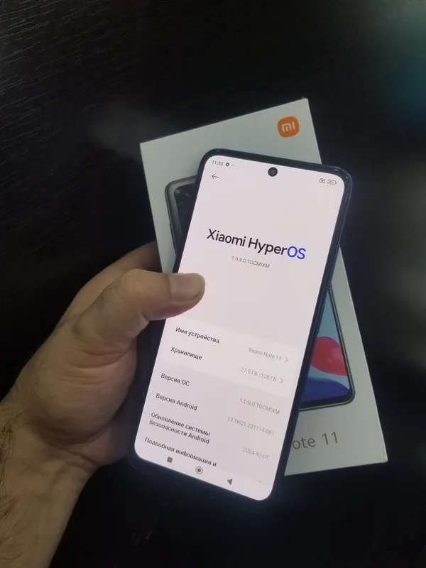 Redmi not 11 128g karopkali 3