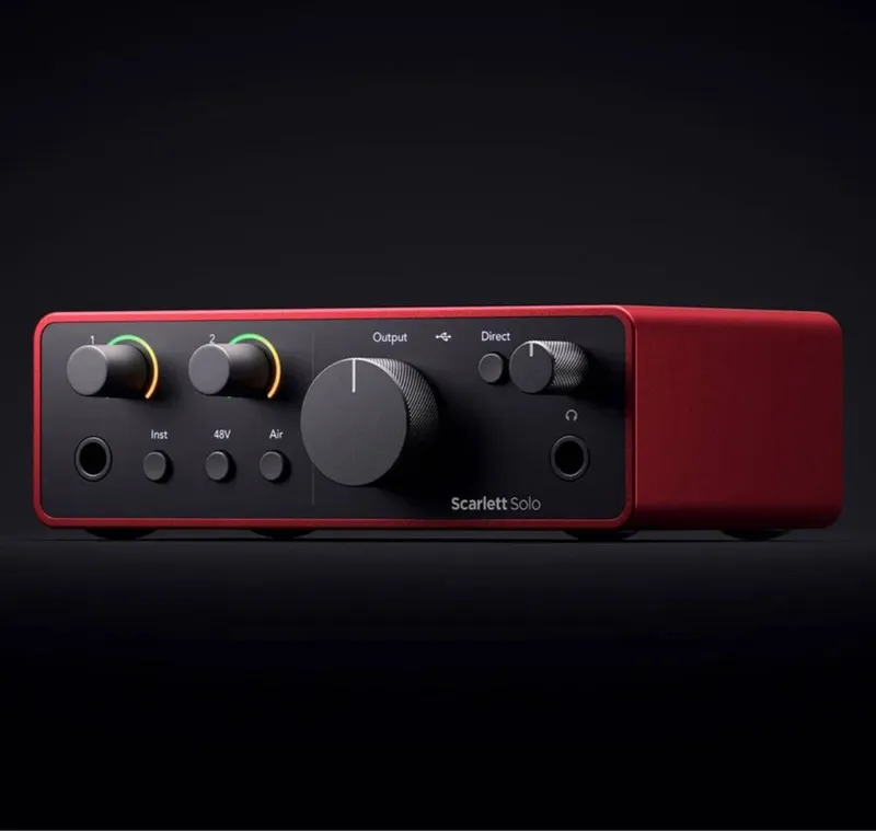 Focusrite Scarlett Solo 4Gen — фото 5