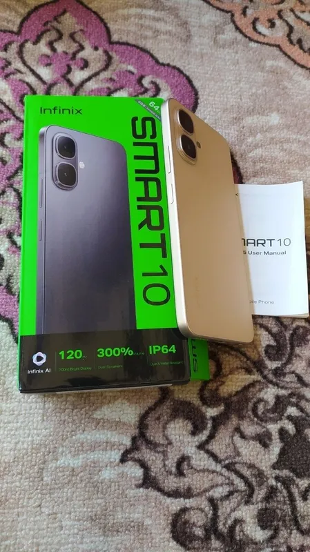 Infinix smart 10 120hgz 3+3 64gb 3