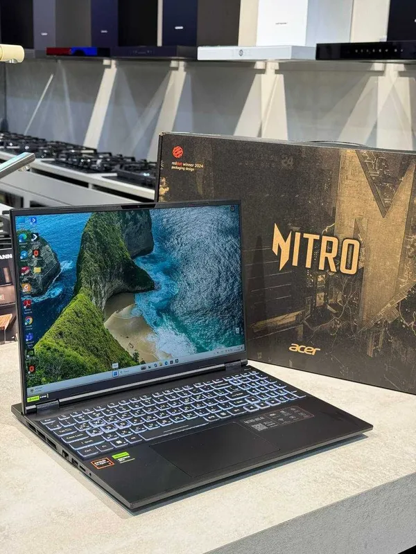 ACER NITRO V16S AMD R7 360/16/512/RTX5060/16' IPS 180hz ACER NITRO V16S AMD R7 360/16/512/RTX5060/16' IPS 180hz