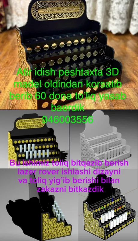 Lazer Rover usluga xizmati va dizayn xizmati (mdf kesish oyish cnc sns — фото 6