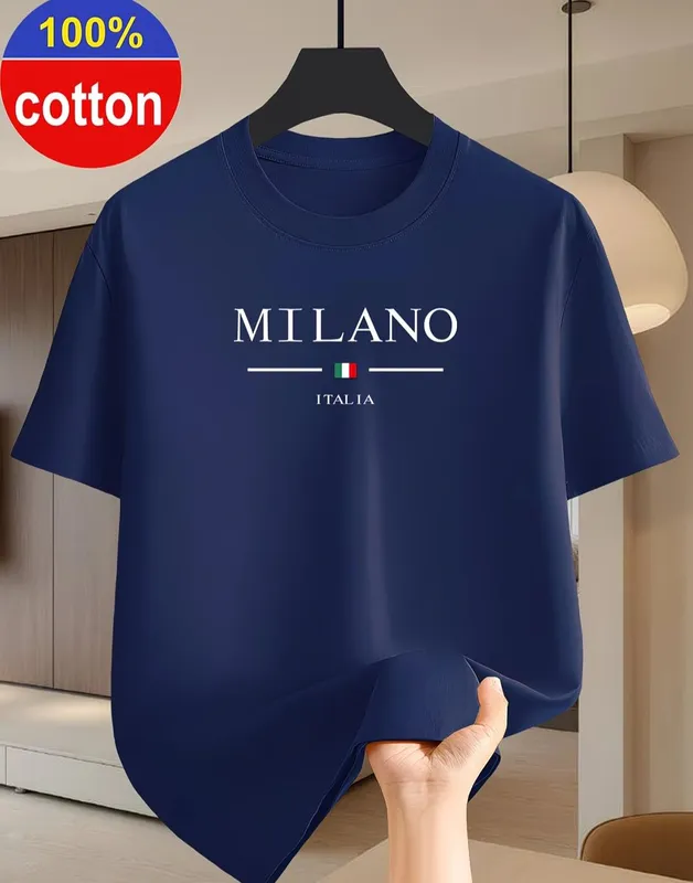 Футболки с надписью и логотипом MILANO Футболки с надписью и логотипом MILANO