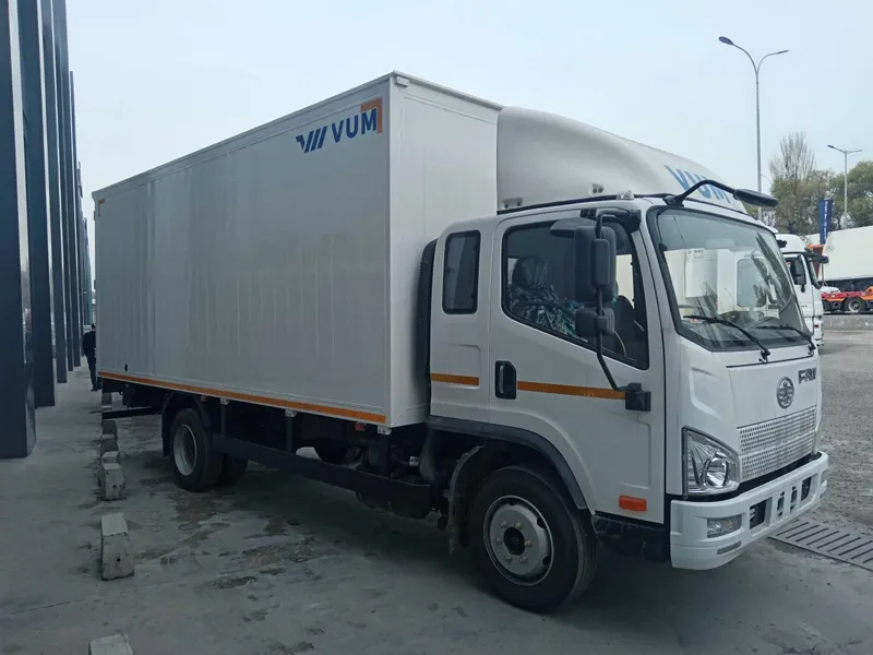 Автофургон цельнометаллический Faw Tiger V (27,5 кум м3), VUM1110 — фото 1