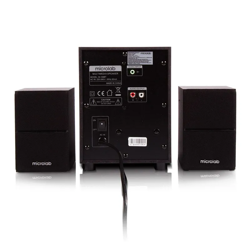 Microlab M-106 akustik tizimi / 2.1 3