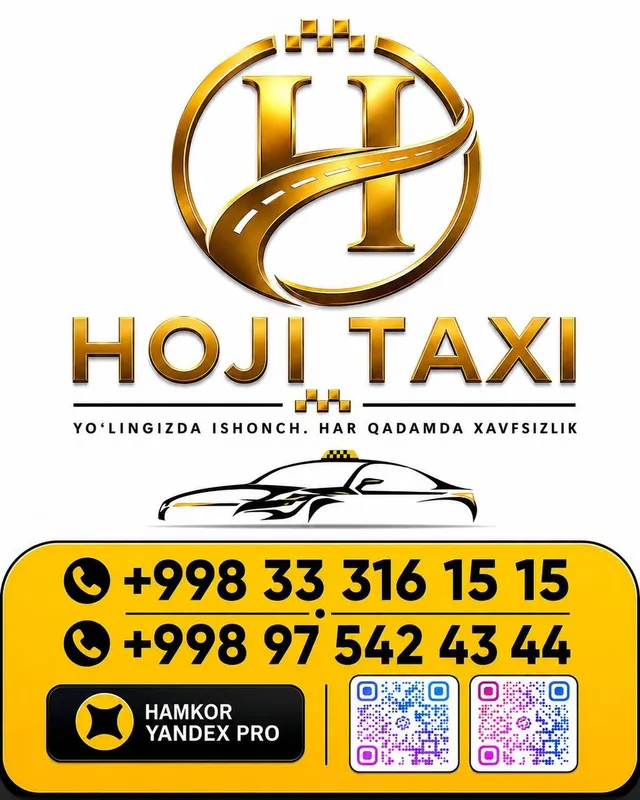 Yandex goo Hoji taxi taksi parkiga ishga taklif