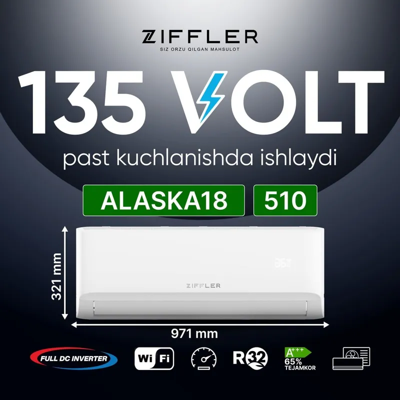 Широкий ассортимент кондиционеров Ziffler 6 Широкий ассортимент кондиционеров Ziffler 6