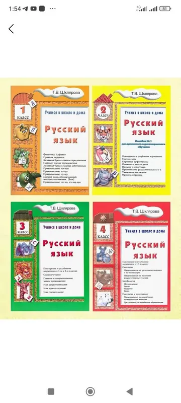 Доставка. Русский язык учимся в школе и дома Шклярова
