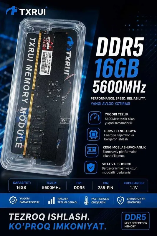Оперативная память / DDR5 4 Оперативная память / DDR5 4