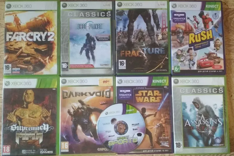Игры XBOX 360 лицензионные оригинальные ЕСТЬ ДРУГИЕ пишите звоните — фото 2 Игры XBOX 360 лицензионные оригинальные ЕСТЬ ДРУГИЕ пишите звоните — фото 2