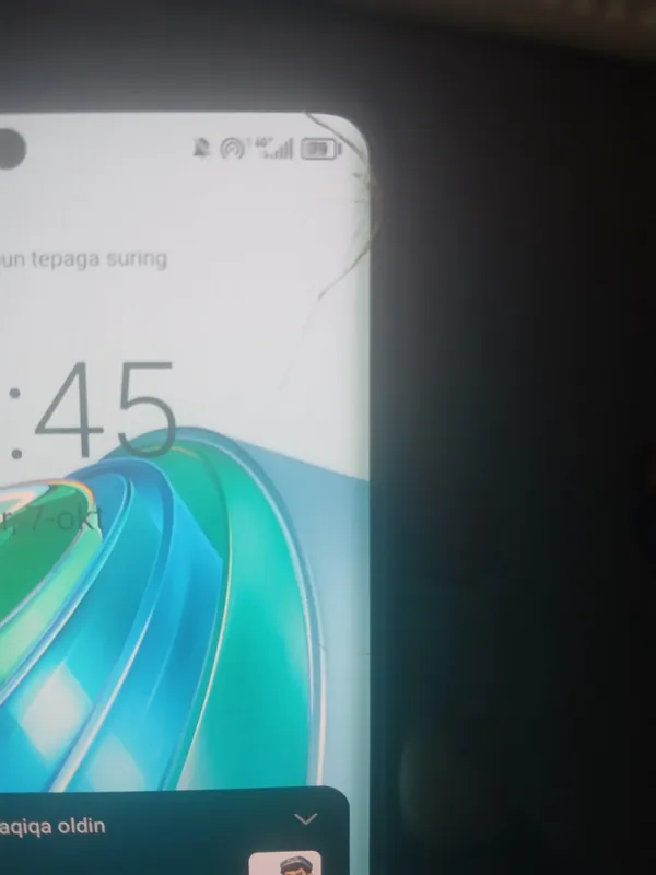 Honor X9a 4/128 — отличный телефон, есть дефект на экране 4