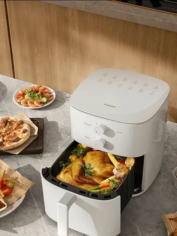 Умный аэрогриль Xiaomi Air Fryer 6L, фритюрница с готовыми рецептами,
