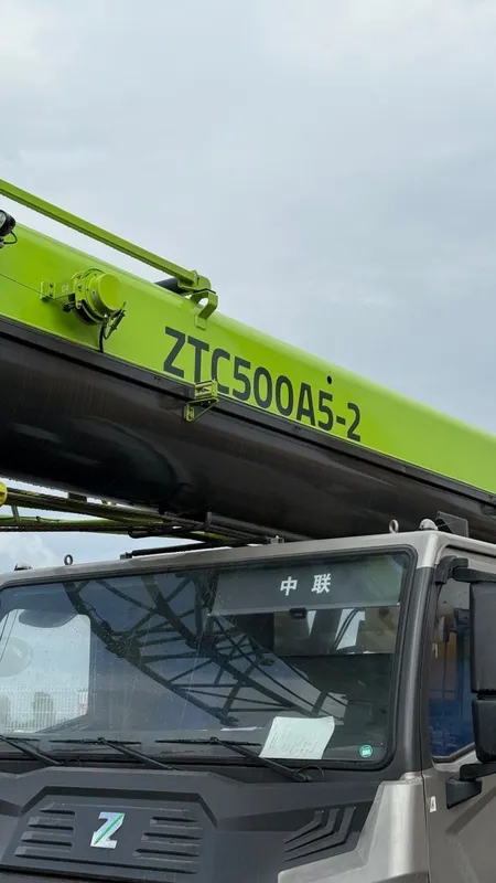 Zoomlion ZTC 500A-2 50t 5 Zoomlion ZTC 500A-2 50t 5