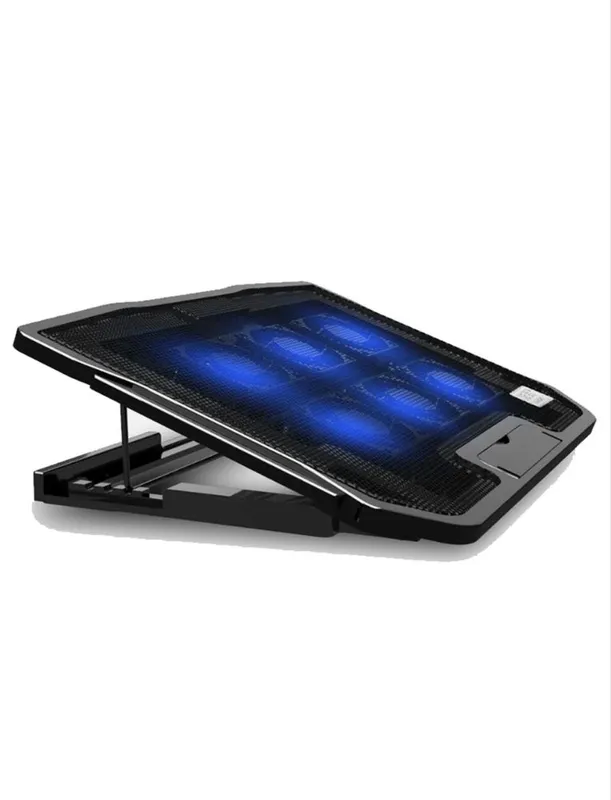 Охлаждающая подставка для ноутбука 12-17" ", LED подсветка, 3