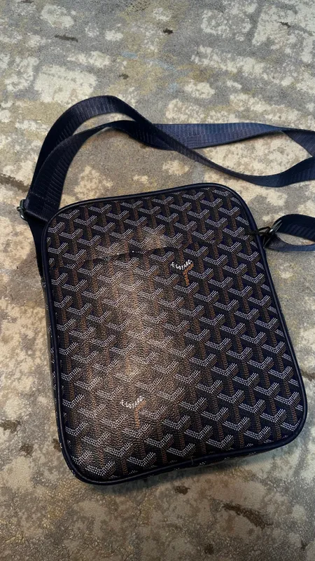 Сумка Goyard , синем цвете, новый