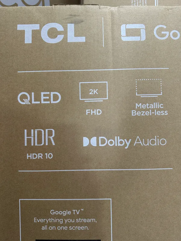 Телевизор TCL 43’ QLED Google TV — фото 1