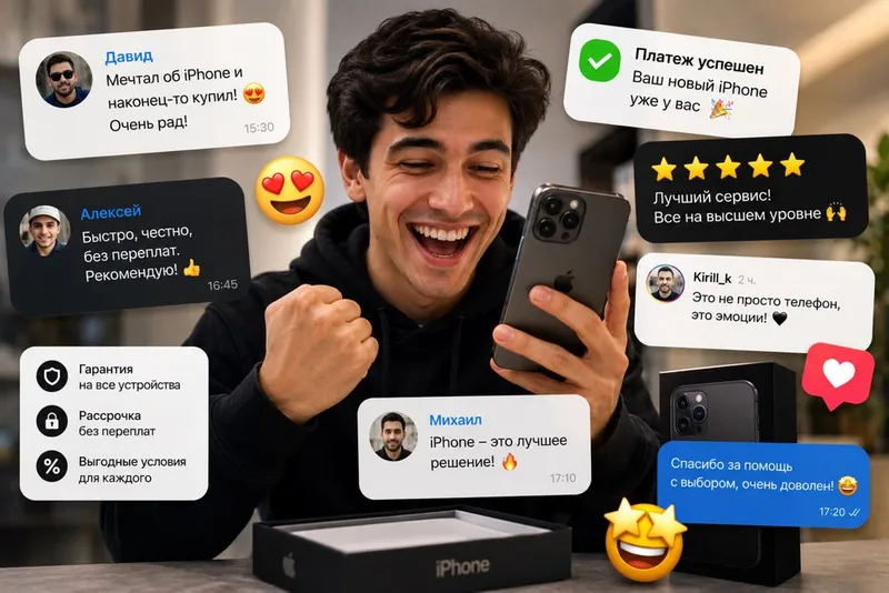 Не просто iPhone. Это эмоции, которые остаются с тобой каждый день.
