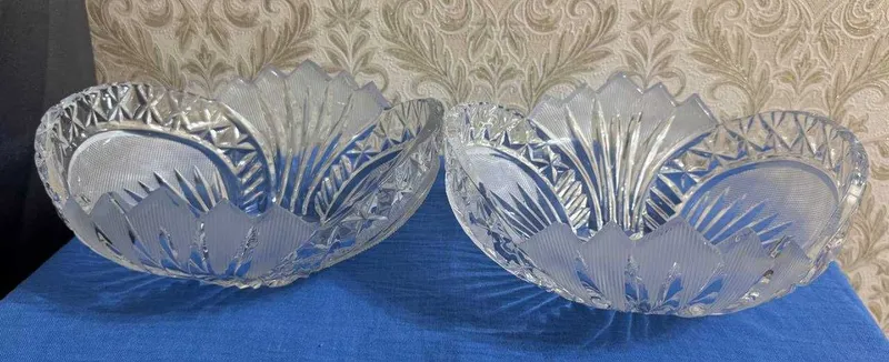 Хрустальные салатницы - вазы 180.000 Беларусия производство 5 Хрустальные салатницы - вазы 180.000 Беларусия производство 5