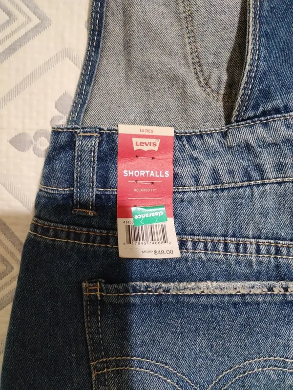 Фирменный комбинезон Levis на девочку 3 Фирменный комбинезон Levis на девочку 3