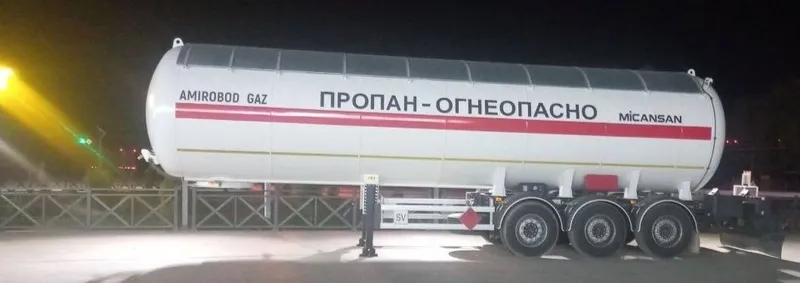 Полуприцеп, газовоз ЛПЖ ПРОПАН Полуприцеп, газовоз ЛПЖ ПРОПАН