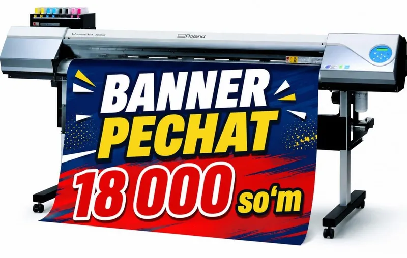 Banner pechat arzon narxlarda 1