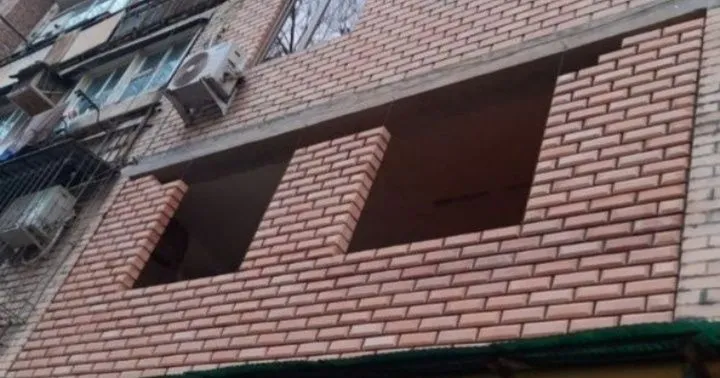 Balkonga g'isht teramiz.Kladka balkon. Керпичная кладка балканов